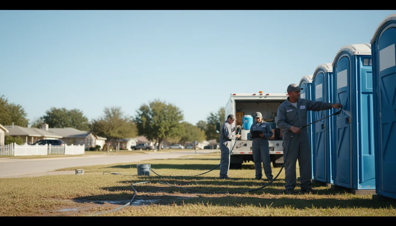 Long-Term Portable Toilet Rental in Black Rock, AR near me